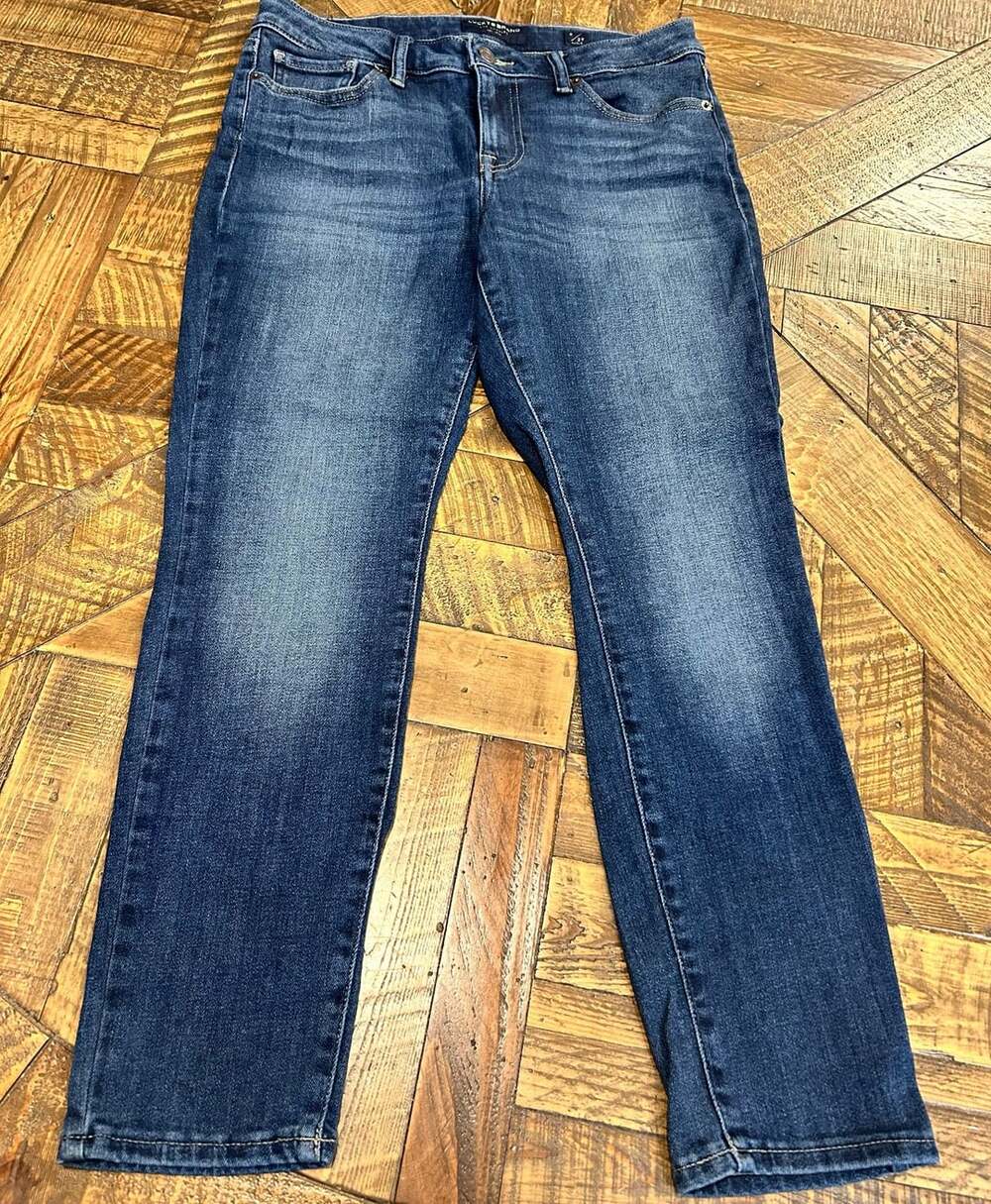 Lucky Brand Low Rise Skinny Lolita Ankle Jeans Size 8/29 Blue Denim